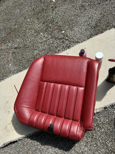 Leather Paint ALFA ROMEO Car Seat RED 881 All in One 250ml