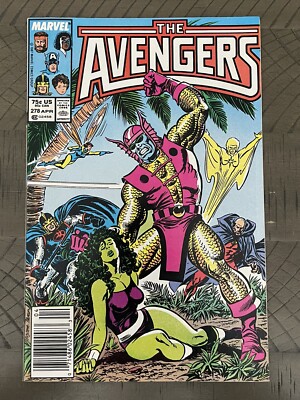 The Avengers  # 278 (VF/NM) She Hulk -PRESSURE