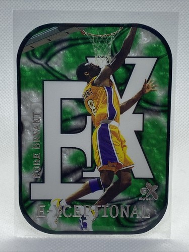 1999/00 Skybox E-X E-Xceptional Green Kobe Bryant 335/500 1999/00 Skybox E-X E-Xceptional Green Kobe Bryant 335/500