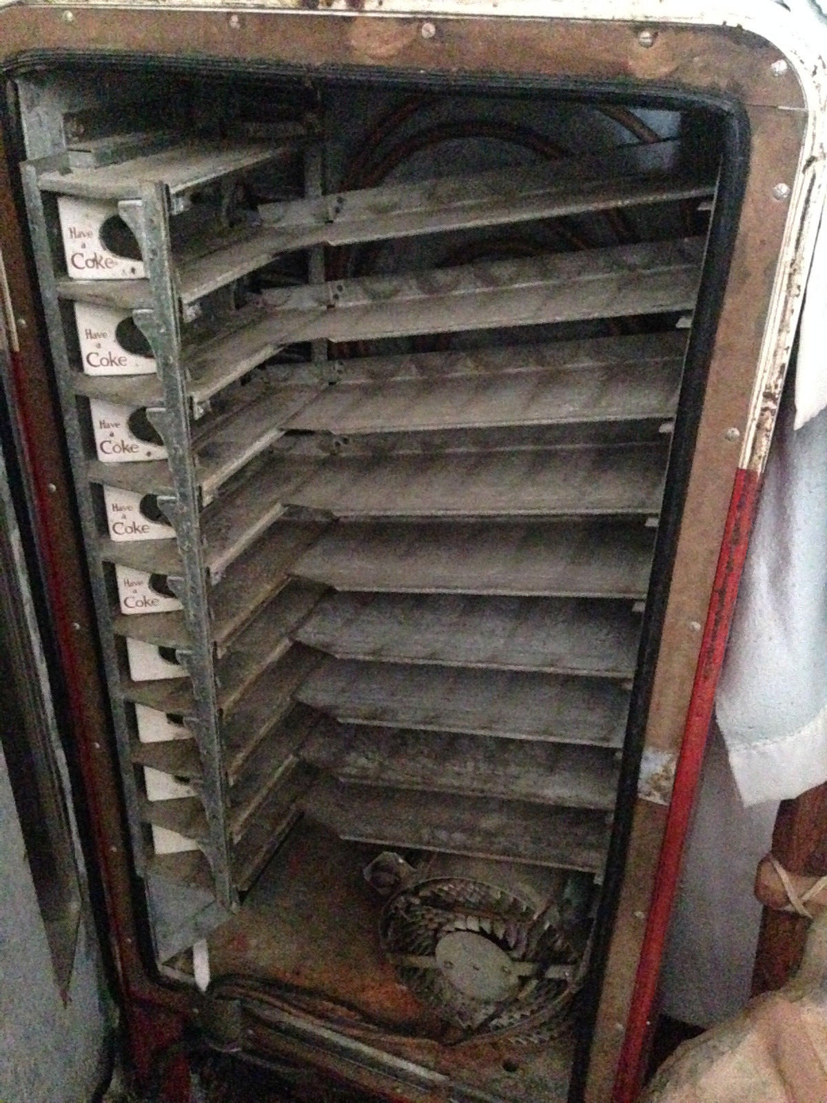 Coca-Cola Cavalier 72 Vending Machine - Unrestored but complete