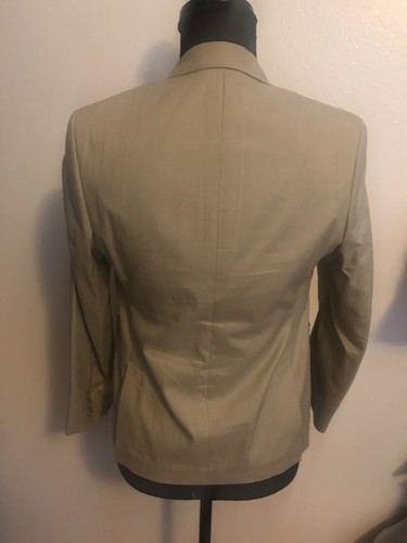 Ralph Lauren Boys Tan Dress Jacket Size 12R Formal.