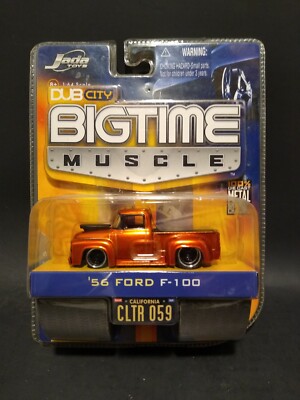Jada Toys Dub City BigTime Muscle '56 Ford F-100 Wave 005 1:64 Diecast