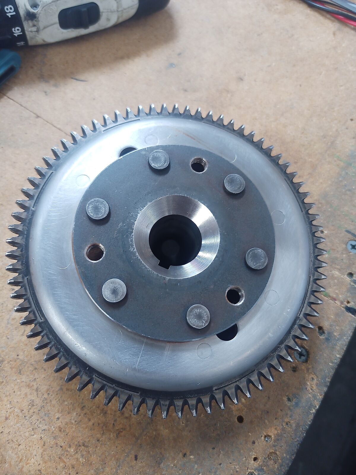 2001 YAMAHA GP1200 XR 1800 XLT1200 FLYWHEEL ROTOR ASSY OEM 2001 YAMAHA GP1200 XR 1800 XLT1200 FLYWHEEL ROTOR ASSY OEM