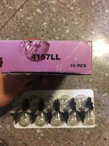 CEC #4157LL Long Life Bulbs, 12.8/14 V, 28.54/8.26 W, S-8 shape, 10pk