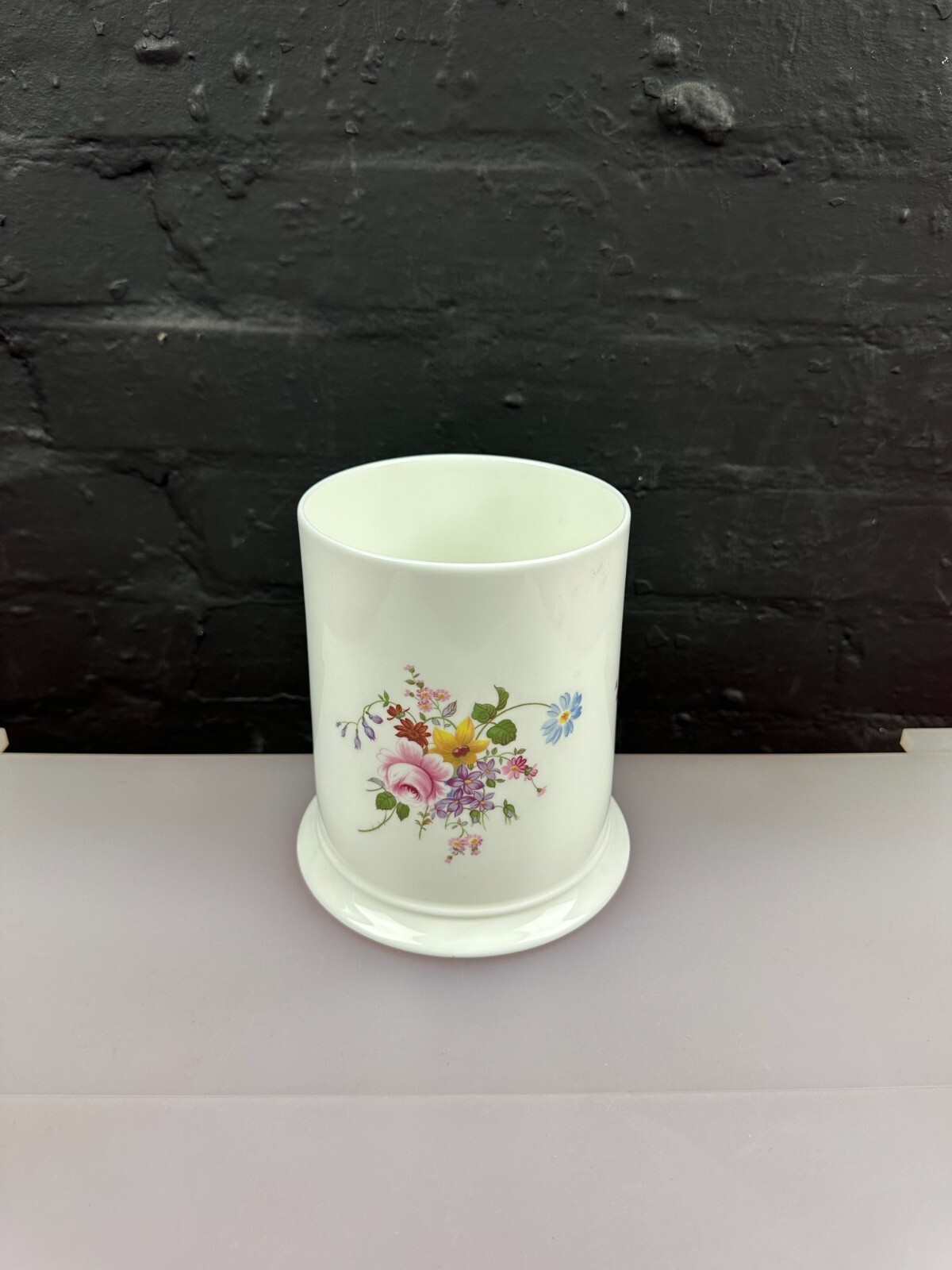 Royal Crown Derby Derby Posies MMIV 2004 Large Utensils Jar 16 cm High