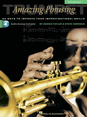 Amazing Phrasing Trumpet Learn Improvisation Music Play-Along Book Online Audio
