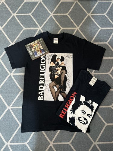BAD RELIGION Tシャツ ホワイト Amazon.com: Bad Religion 'American Jesus' (White) T-Shirt