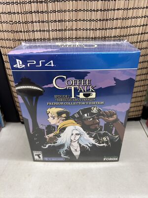 Coffee Talk Episode 2: Hibiscus & Butterfly Sony PS4 Premium Collectors New