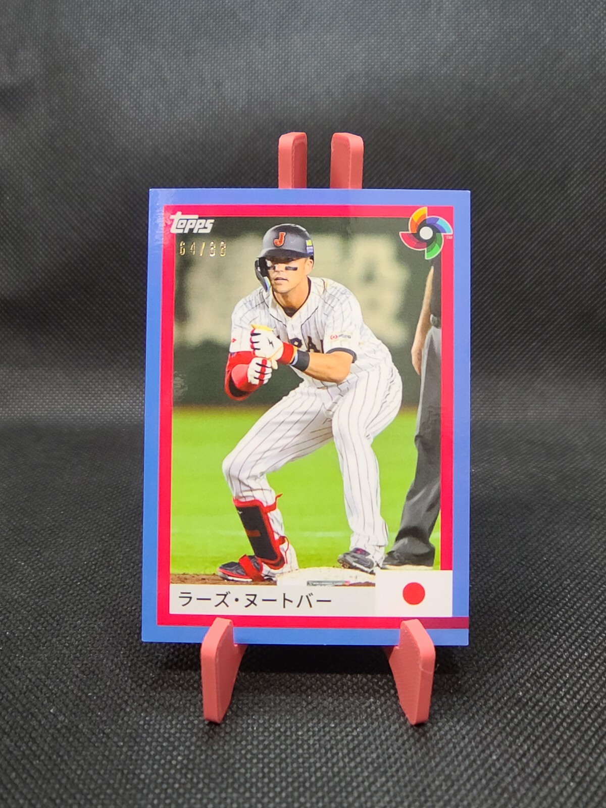 2023 topps japan edition LARS NOOTBAAR美品 2023 Topps Japan Lars Nootbaar Team Samurai /88 Blue #10 WBC