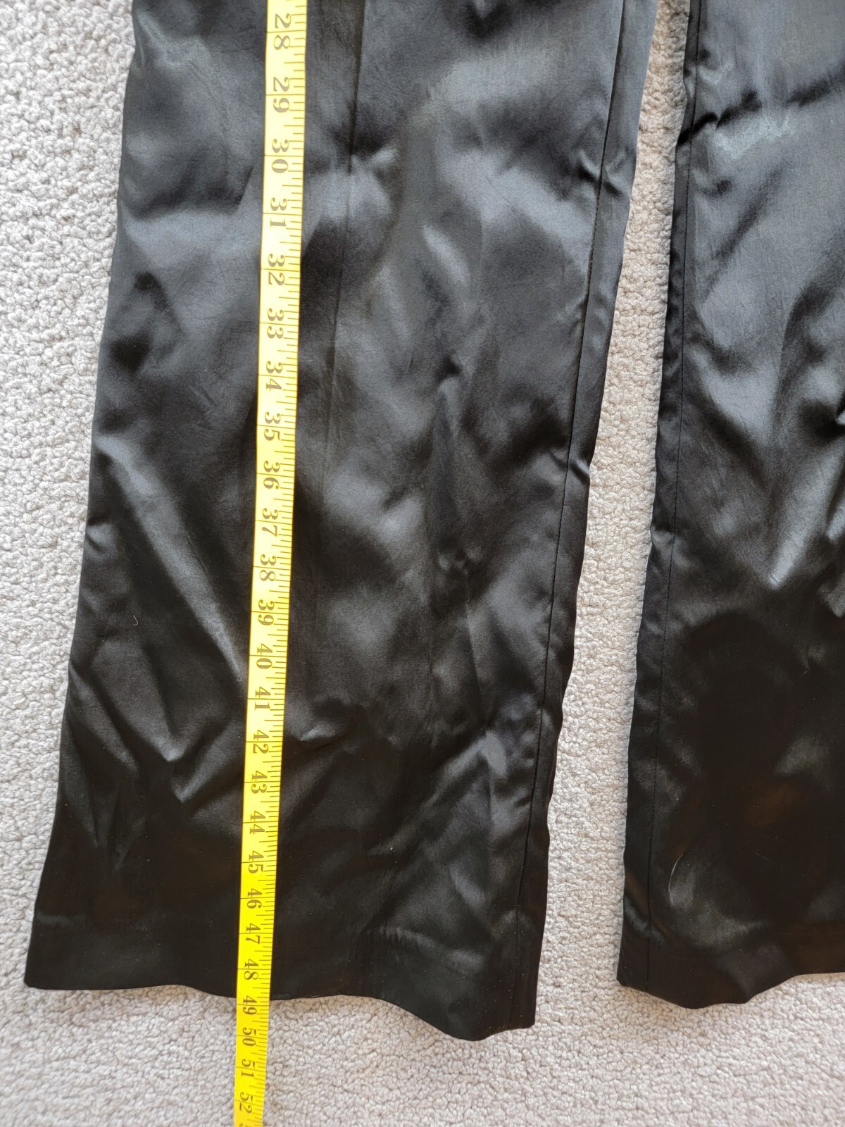 A.W.A.K.E. MODE Layered Skirt Pants Womens 40 Black Welt Pocket Back Zip Closure - Picture 8 of 17