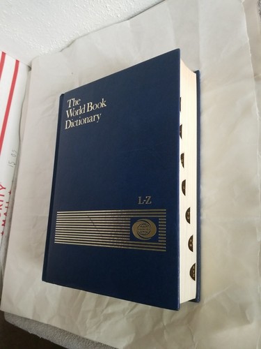 THE WORLD BOOK ENCYCLOPEDIA L-Z VOLUME 24 HARDCOVER IN Good
