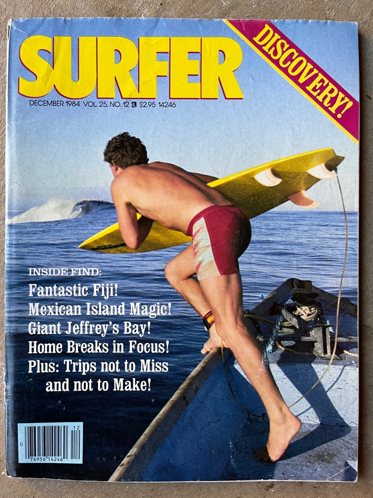 Surfer Magazine December 1984 Discovery Travel Issue Vintage
