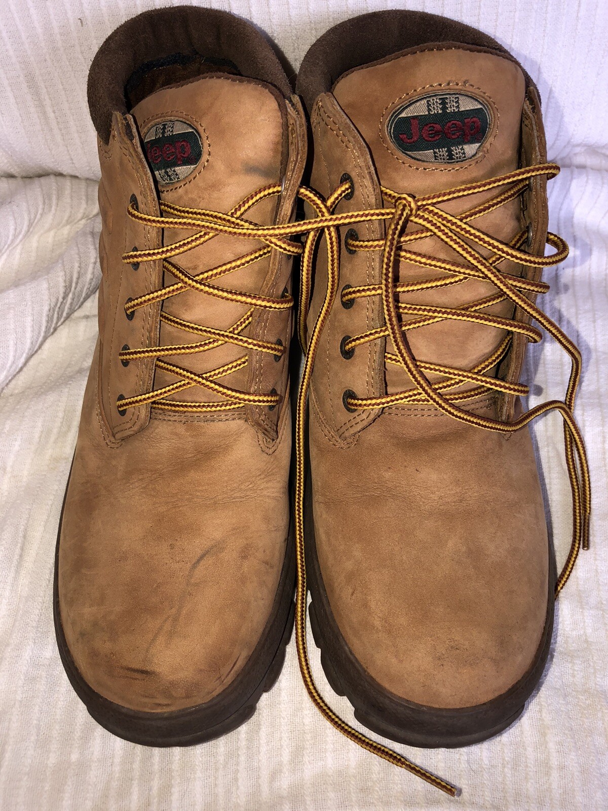10W Jeep Leather Work/Hiking Boots 