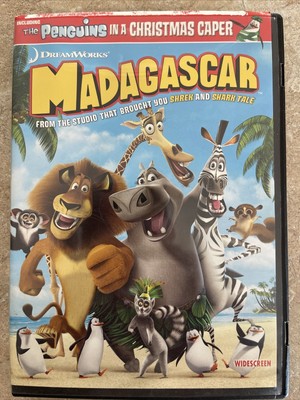 Madagascar (Widescreen) - DVD - VERY GOOD & The Penguins in a Christmas Caper