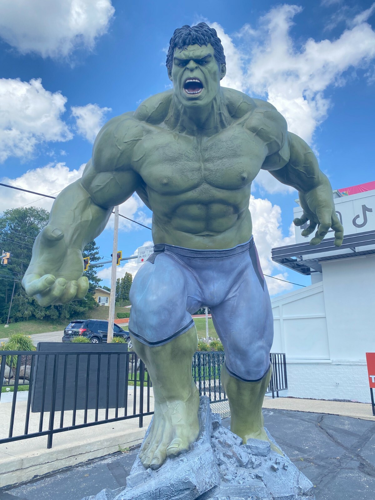 Life Size Marvel Incredible Hulk Avengers 9 ft tall | eBay