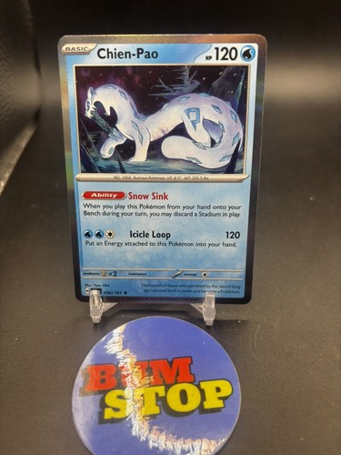 【SJ18762】SEED / Shiny Day Pokémon SV08: Surging Sparks #056/191 Chien-Pao Rare | eBay