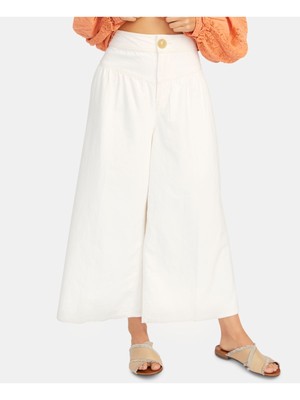 

FREE PEOPLE Женские белые широкие джинсы 28 Талия, Белый, OB934537