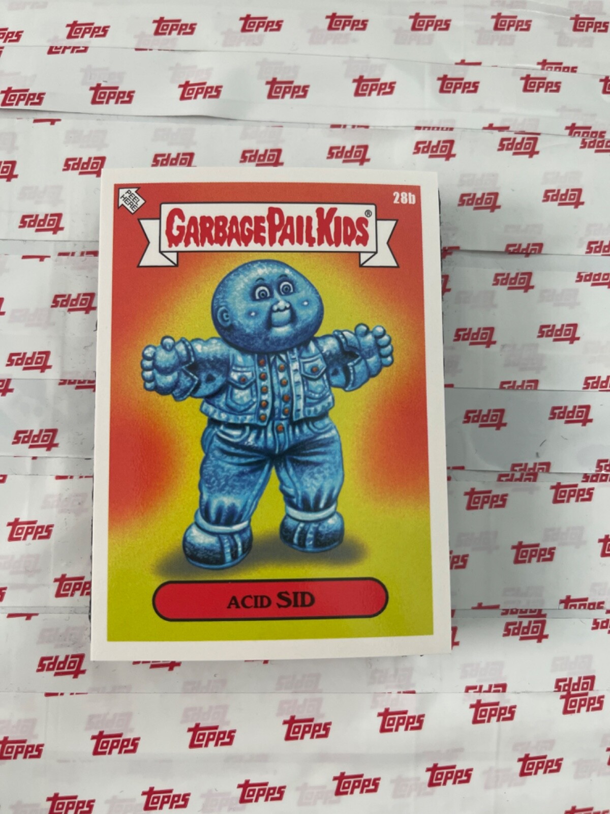 Topps Garbage Pail Kids Acid Sid #28b 💎 GPK We Hate the 80s