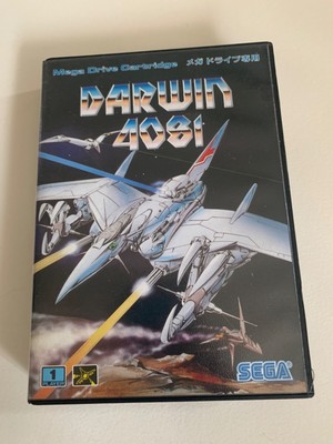 MD Darwin 4081 SEGA Mega Drive Case Manual Megadrive Shooter Game Japan JP