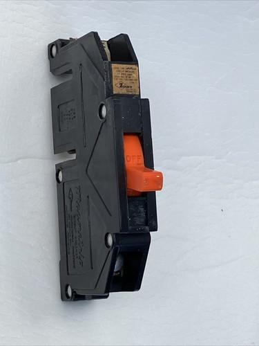 Zinsco Magnetrip 20 Amp 1 Pole Circuit Breaker 1P type T T20 Zinsco Magnetrip 20 Amp 1 Pole Circuit Breaker 1P type T T20