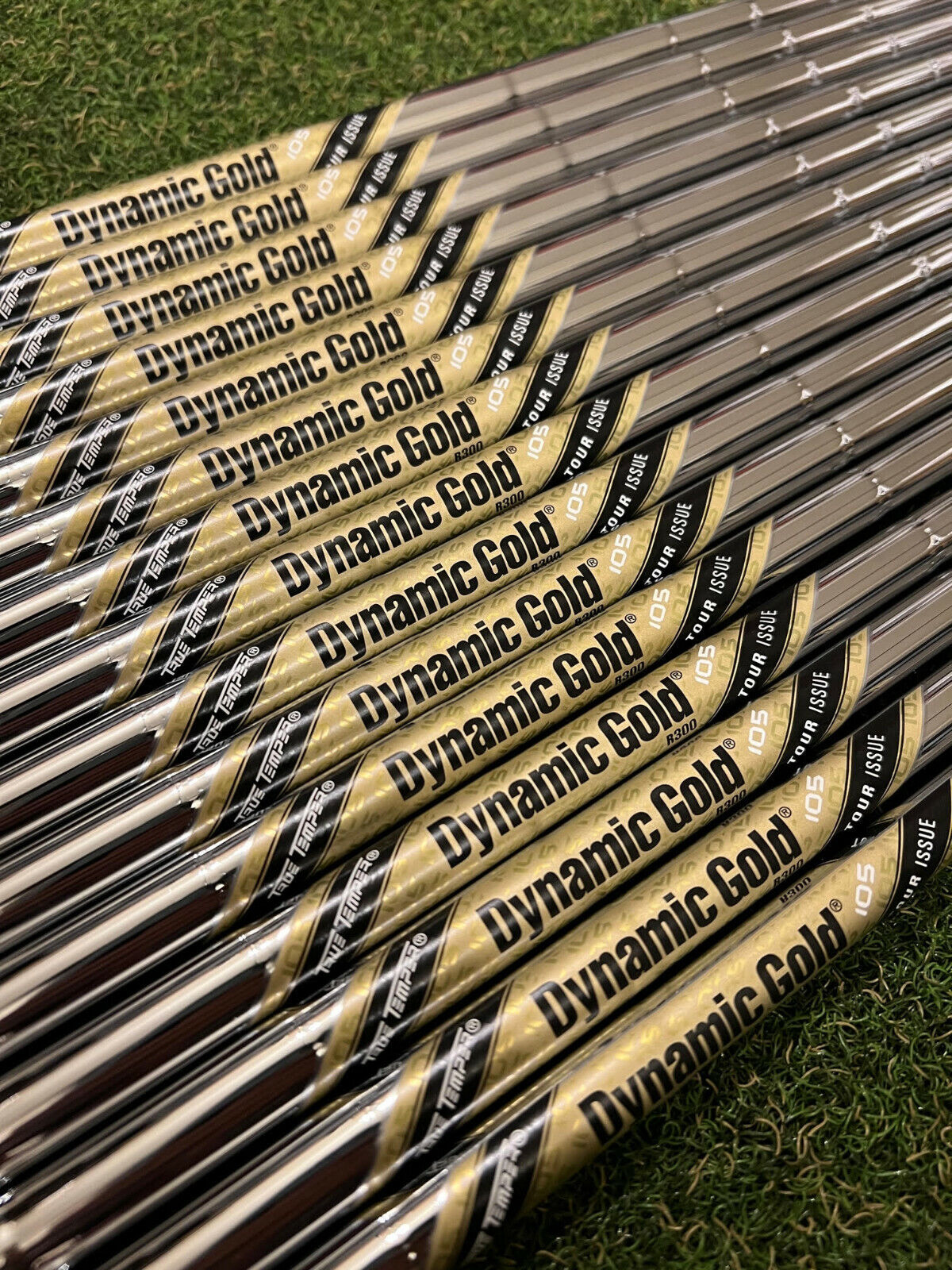 NEW True Temper Dynamic Gold 105 Tour Issue Iron Shaft Set