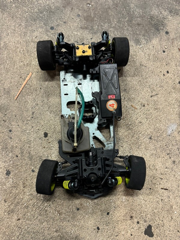 Ofna Cd3 Nitro On Road Car 1/10 Suit Parts Or Repair Vintage