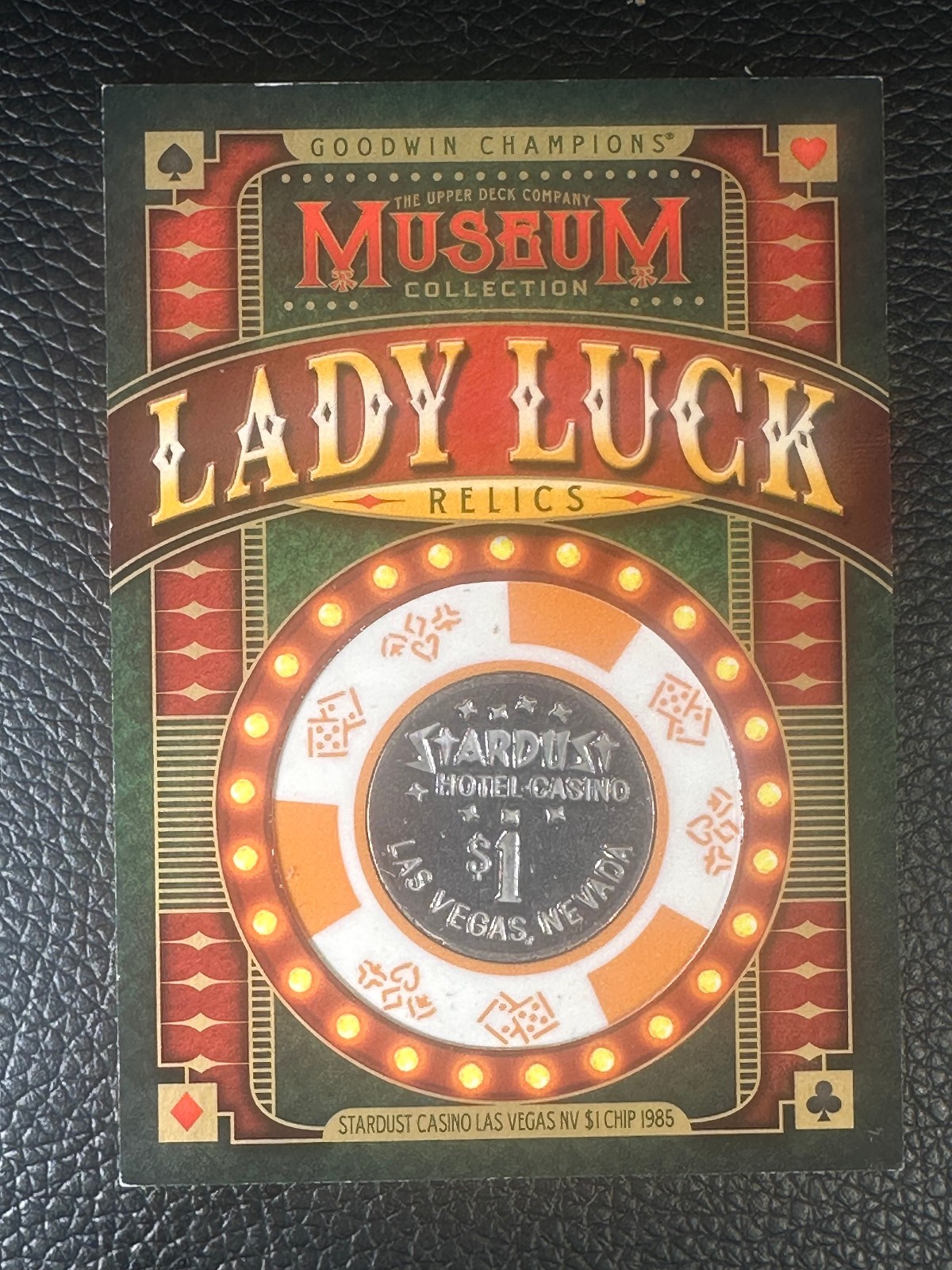 2021 Upper Deck Goodwin Champions Museum Collection Lady Luck Star Duck Chip