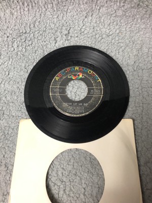 LLOYD PRICE LADY LUCK  /  NEVER LET ME GO 45 RPM 7  Vinyl Record