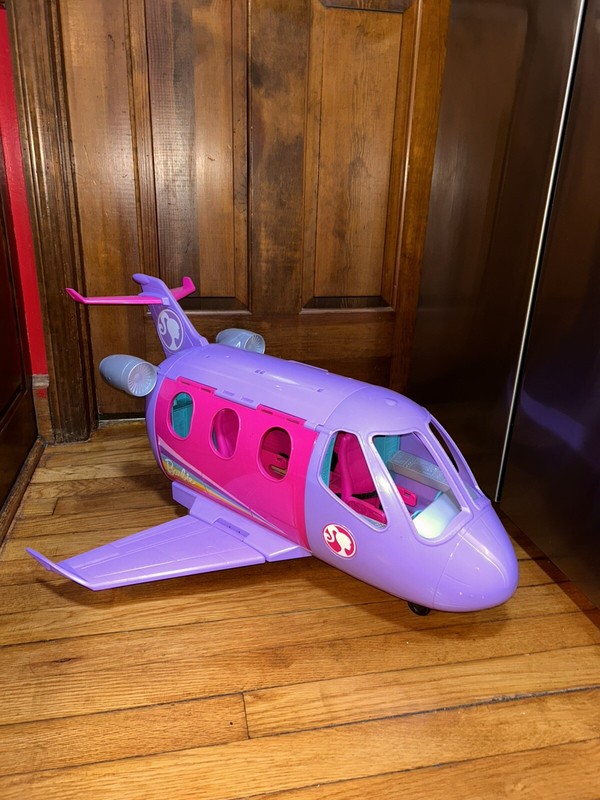 Barbie Pink Dream Plane Aeroplane Jumbo Jet Playset 2019 Mattel