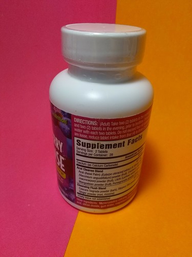 Applied Nutrition 14-Day Acai Berry Cleanse Tablets 56 Tablets 12/19 M130