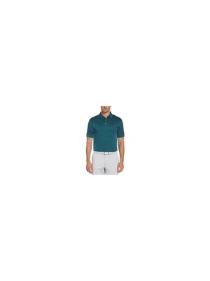 PGA TOUR Мужская зеленая рубашка-поло с коротким рукавом с принтом Classic Fit XXL