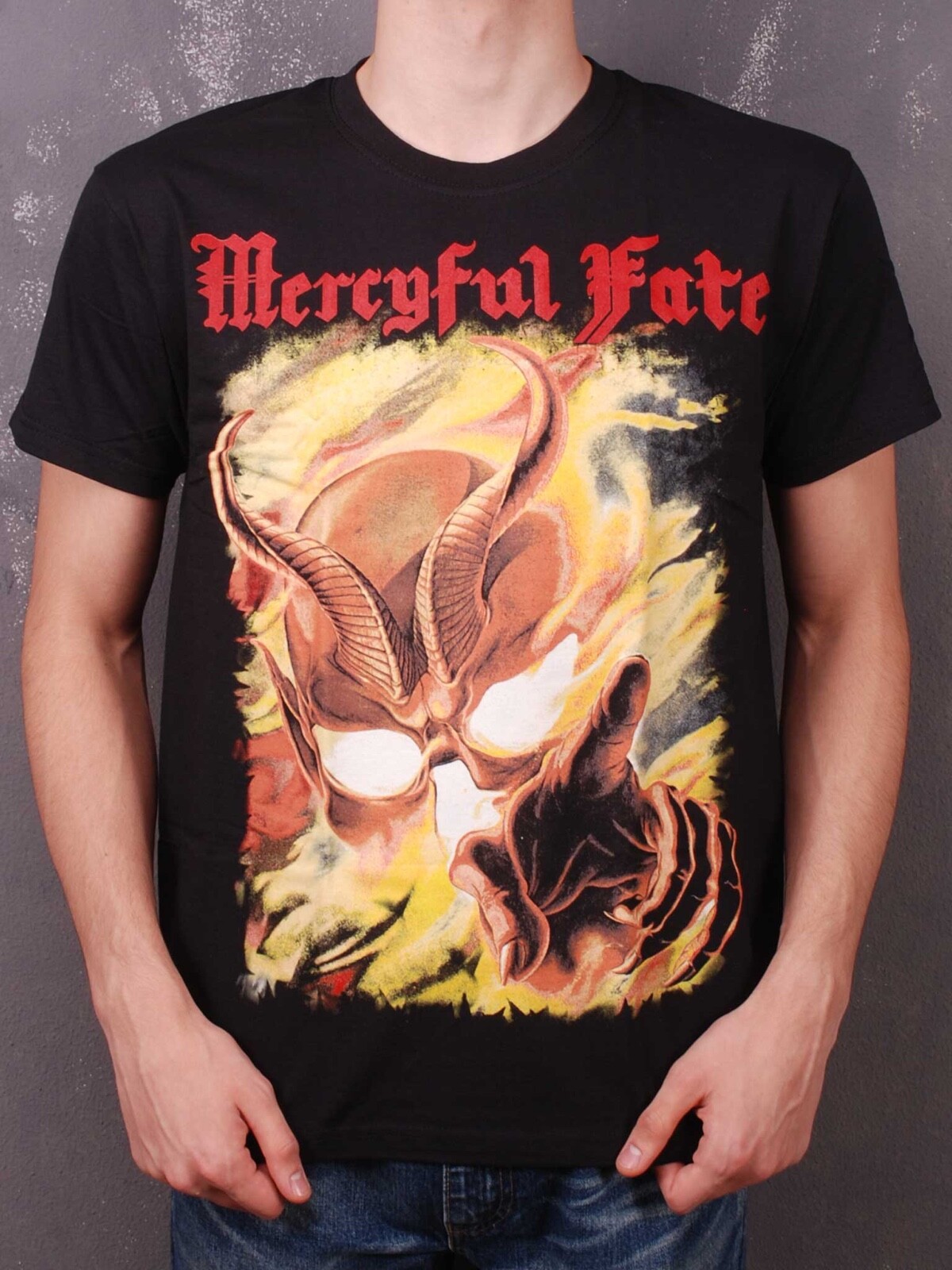 RULE THE FATE Back Marbling T-shirt サイズ1 Heaven :x: Hell Band Black T-Shirt – Rise Records