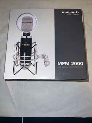 Marantz MPM-2000 Large Diaphrsgm Condenser Microphone NEW