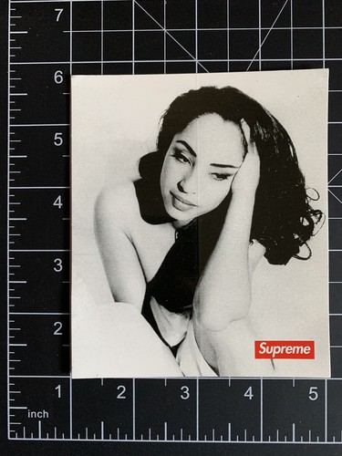 Supreme SS17 Sade Tee 黒 (Supremeステッカー付き) SS17 SUPREME SADE TEE T-SHIRT BLACK SIZE M MEDIUM 2017 | eBay