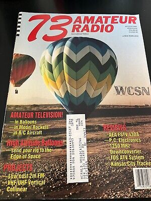 Vintage 73 Amateur Radio Magazine August 1990