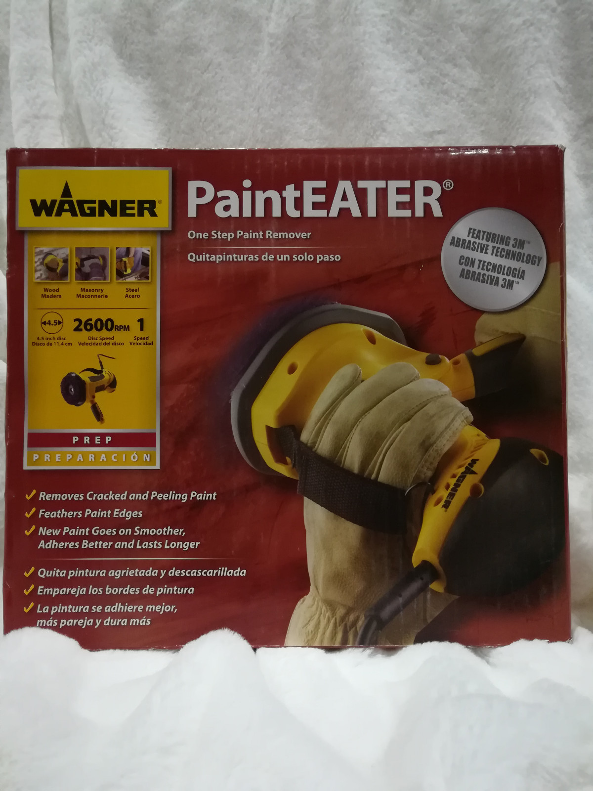 Wagner Paint Eater Remover Orbital 4.5 Inch Disc Sander 0282180 BRAND NEW