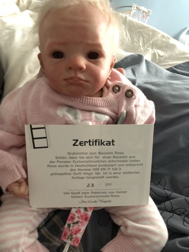 Rosa  Reborn Kit Baby by Karola Wegerich ~Sold Out Limited Edition!