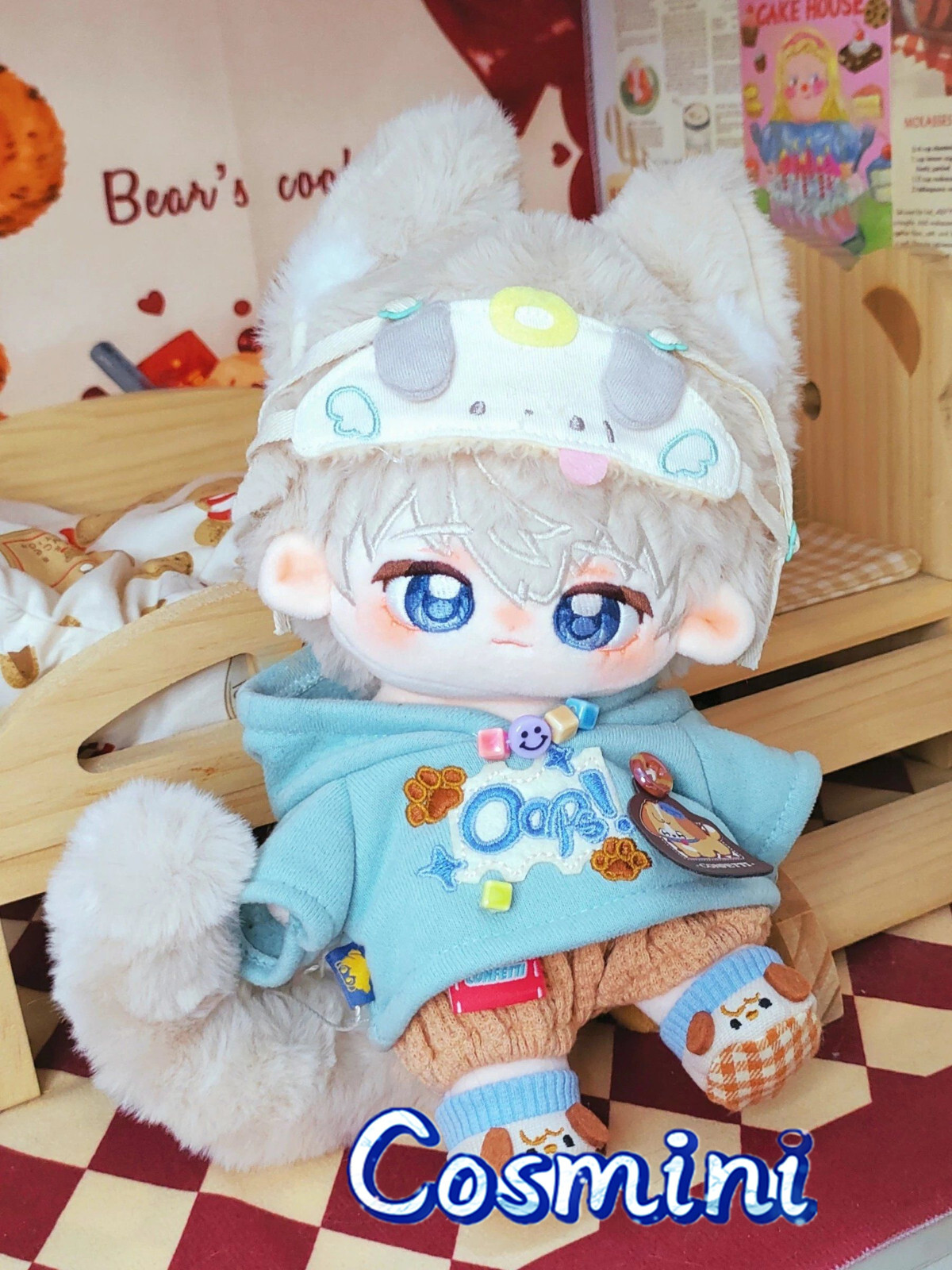 In Stock Love and deepspace Xavier 20cm Plush Doll Dress Up