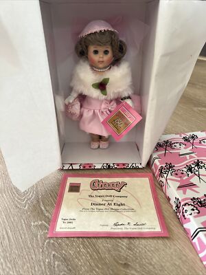 Vogue Ginny Doll 8'' Ginny Dinner At Eight With Box Vintage MINT