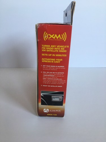 New XM Xpress Satellite Radio Plug & Play Sureconnect Car Kit Factory Sealed