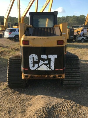 CAT 267B RUBBER TRACK SKID STEER , TURBO DIESEL AUX. HYDRAULICS HD RUNS GREAT!