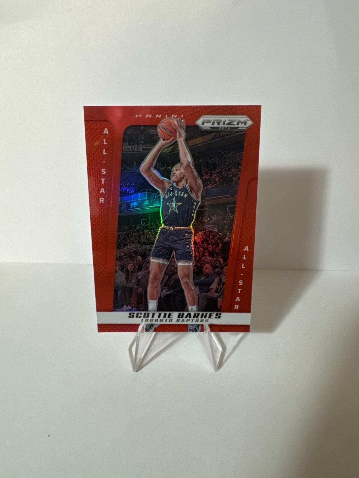 2024-25 Prizm Deca Scottie Barnes #253 All Star Red Prizm
