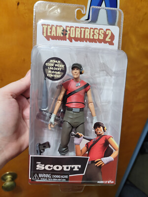Team Fortress 2 NECA Figure Red The Scout Brand New with Special Code