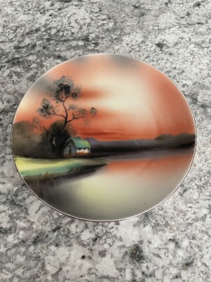 Vintage Noritake Hand painted Plate