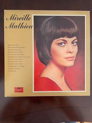 Mireille Mathieu - Wenn Du Mich Liebst 1972 LP Vinyl, Comp Polydor 2424 064 