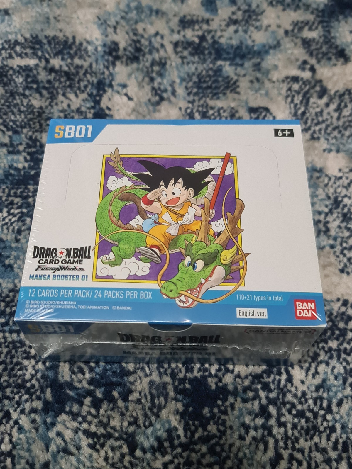 フュージョンワールド　MANGA BOOSTER 01 BOX 未開封　4box Dragon Ball Super Card Game Fusion World Official - Manga