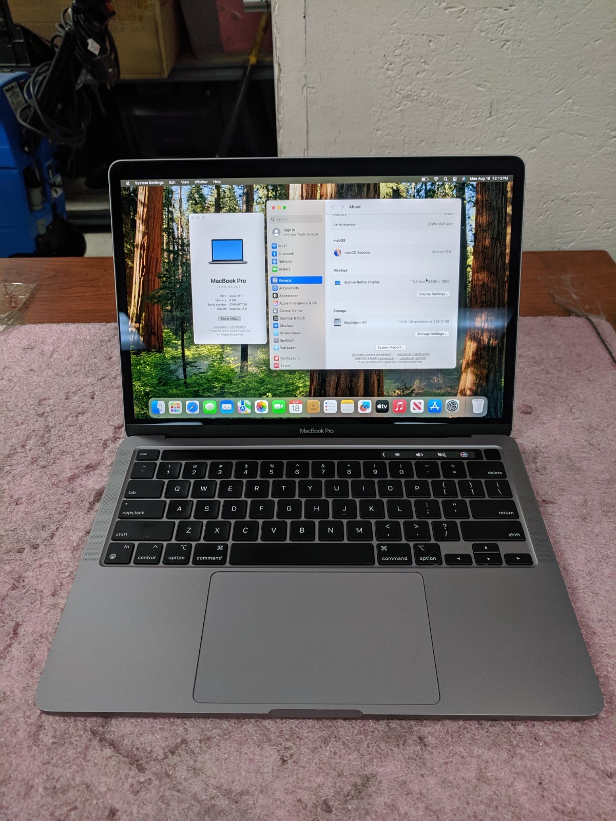 Apple MacBook Pro M2 2022 A2338 13.3