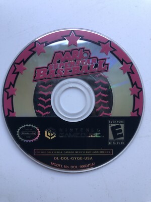 Mario Superstar Baseball (Nintendo GameCube, 2005) Disc only** Tested**
