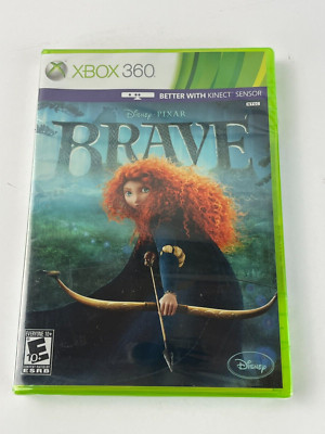 Xbox 360 Disney Brave Game Sealed New Rated E 10+ Video Game Kinect
