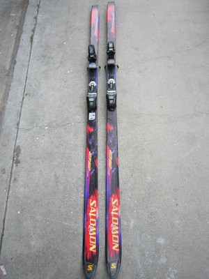 NEW SALOMON EQUIPE 8 SKATING SKATE cross country SKIS 191cm 186cm